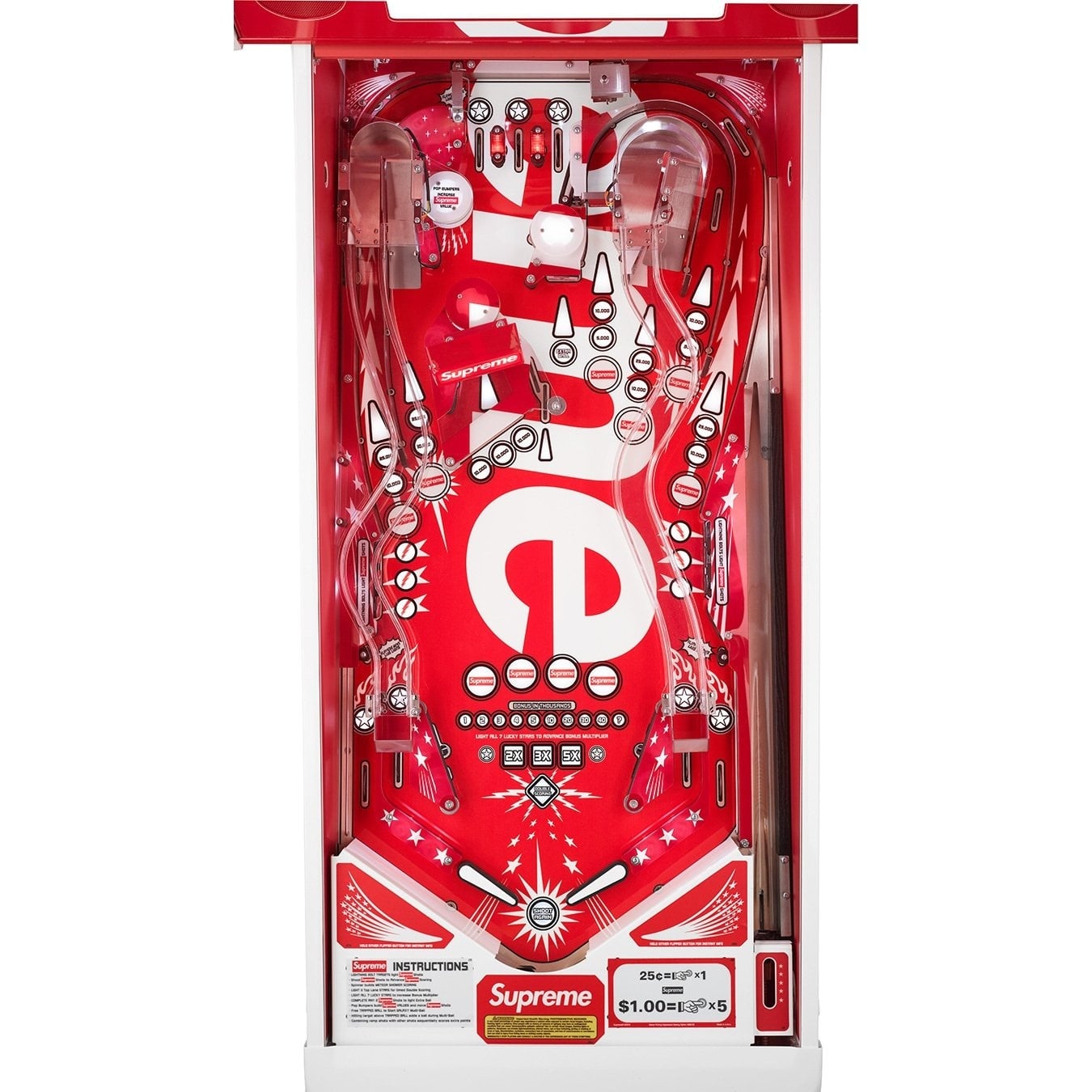 Supreme®/Stern® Pinball Machine view 5